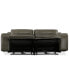 Фото #4 товара Hansley 2-Pc. Zero Gravity Power Recliner Leather Sofa, Created for Macy's