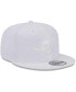 Men's Miami Dolphins Main White on White 9FIFTY Snapback Hat Белый - фото #3