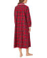 ფოტო #2 პროდუქტის Cotton Lace-Trim Flannel Nightgown