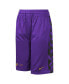 ფოტო #2 პროდუქტის Big Boys Purple Los Angeles Lakers Courtside Starting Five Team Shorts