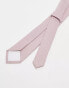 ASOS DESIGN tie in blush