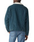 Фото #2 товара Men's Relaxed Fit Fleece Lined Snap-Front Trucker Jacket