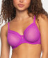 Women's Ethereal Sheer Mesh Underwire Bra, 115159