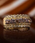 ფოტო #7 პროდუქტის Chocolate Diamond (1-1/4 ct. t.w.) & Nude Diamond (1/3 ct. t.w.) Multirow Ring in 14k Gold (Also Available in Rose Gold or White Gold)