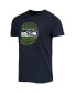 ფოტო #3 პროდუქტის Men's College Navy Seattle Seahawks Stadium T-shirt