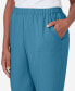 ფოტო #9 პროდუქტის Petite Sedona Sky Sedona Pull On Balanced Straight Leg Pant, Petite & Petite Short