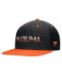 Men's Black, Orange Philadelphia Flyers Authentic Pro Alternate Jersey Snapback Hat