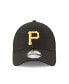 Фото #2 товара Men's Black Pittsburgh Pirates Team League 9FORTY Adjustable Hat