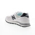 New Balance 574 ML574DMG Mens Gray Suede Lace Up Lifestyle Sneakers Shoes