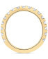 ფოტო #9 პროდუქტის Certified Lab Grown Diamond 3 Pc. Bridal Set (5 ct. t.w.) in 14k Gold