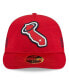 ფოტო #3 პროდუქტის Men's Red Los Angeles Angels 2024 Clubhouse Low Profile 59FIFTY Fitted Hat