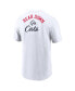 Фото #2 товара Men's White Arizona Wildcats Blitz 2-Hit T-Shirt