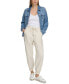 ფოტო #5 პროდუქტის Women's Tie-Waist Pull-On Jogger Pants