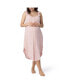 ფოტო #3 პროდუქტის Maternity Ruffle Strap Labor & Delivery Gown