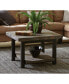 Фото #2 товара Журнальный столик Alaterre Furniture Pomona 27" из металла и переработанного дерева