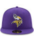 Men's Purple Minnesota Vikings Omaha 59FIFTY Fitted Hat