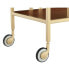 Фото #7 товара Ron Serving Bar Cart with Metal Frame and Casters