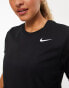 Nike Training Dri-FIT t-shirt in black Черный, XS - фото #3