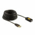 Фото #1 товара Удлинительный кабель DELOCK 82446 USB 2.0 10 m