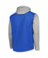 Фото #3 товара Men's Royal, Heather Gray Toronto Blue Jays Alpha Full-Zip Jacket