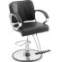 Фото #2 товара Fotel fryzjerski barberski kosmetyczny z podnóżkiem Physa HOVE - czarny