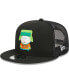 Фото #1 товара Men's Black South Park Kyle Mesh Trucker 9FIFTY Snapback Hat