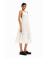 ფოტო #2 პროდუქტის Women's M. Christian Lacroix plunging midi dress