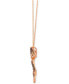 Chocolatier® Chocolate Ombré Diamond & Chocolate Diamond Jellyfish 20" Adjustable Pendant Necklace (3/8 ct. t.w) in 14k Rose Gold