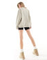 Фото #4 товара The Couture Club washed emblem sweatshirt in beige