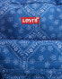 Levi's L-Pack standard backpack with all over bandana print in blue