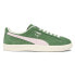 Фото #1 товара Puma Clyde Og Lace Up Womens Green Sneakers Casual Shoes 39861210