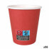 Фото #1 товара Набор стаканов Algon Картон Одноразовые 200 ml Красный 36 штук (24 Предметы)