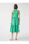 Фото #4 товара Платье без рукавов Koton Миди с оборками