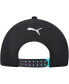 ფოტო #2 პროდუქტის Men's Black Mercedes-AMG Petronas F1 Team Adjustable Hat