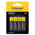 Фото #3 товара INTENSO LR06 AA Alkaline Batteries 4 Units