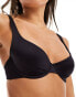 Dorina Exclusive Mix & Match Sublime Sculpt non padded demi cup bra in black EU 70E - фото #4