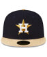 Men's Navy Houston Astros 2023 Gold Collection 59FIFTY Fitted Hat