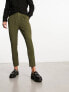 ASOS DESIGN tapered smart trouser in forest green