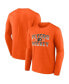 ფოტო #4 პროდუქტის Men's Orange Philadelphia Flyers Skate Or Die Long Sleeve T-shirt