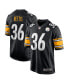 Men's Jerome Bettis Black Pittsburgh Steelers Retired Player Game Jersey