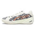 Фото #3 товара Puma Clyde's Closet AllPro Nitro Basketball Mens White Sneakers Athletic Shoes