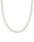 ფოტო #1 პროდუქტის Children's Cultured Freshwater Oval Pearl (4-1/2mm) 13" Collar Necklace