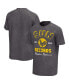 ფოტო #4 პროდუქტის Men's Black Sun Records Washed Graphic T-shirt