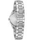 ფოტო #6 პროდუქტის Women's Sutton Diamond (1/10 ct. t.w.) Stainless Steel Bracelet Watch 32.5mm