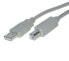 Фото #2 товара ShiverPeaks BS77025, 5 m, USB A, USB B, USB 2.0, 480 Mbit/s, Grey