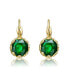 ფოტო #2 პროდუქტის Modern Cubic Zirconia Solitaire Shimmering Drop Earrings