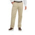 Фото #1 товара George Men's Wrinkle Resistant Flat Front Cotton Twill Pant Scotchgard 38X32