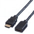 Фото #3 товара Разъем HDMI Value 11.99.5571 - 1.5 м - HDMI тип A (стандартный) - HDMI тип A (стандартный) - 3840 x 2160 пикселей - черный
