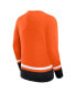 Фото #2 товара Men's Orange Philadelphia Flyers Back Pass Lace-Up Long Sleeve T-shirt