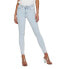 Фото #1 товара ONLY Blush Life Mid Waist Skinny Raw Ankle jeans